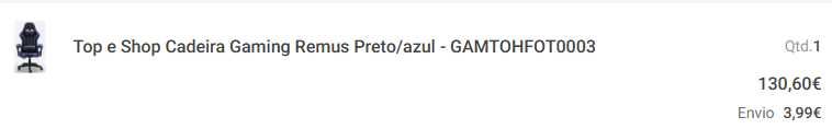 Cadeira gamer à venda