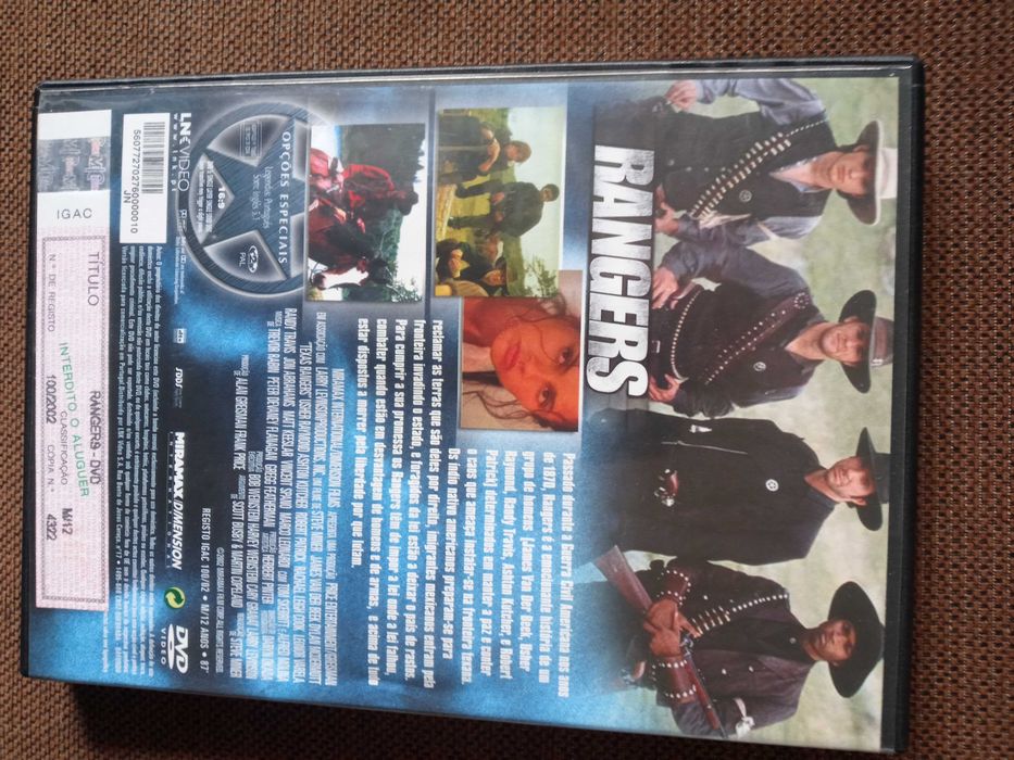 filme dvd original - rangers