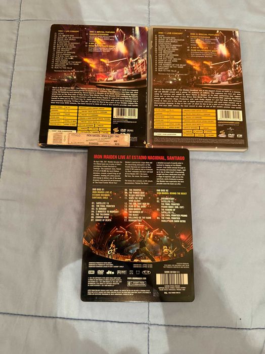 Iron Maiden DVDs