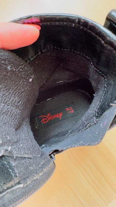 Jesienne wiosenne botki buty firmy Disney rozmiar 27