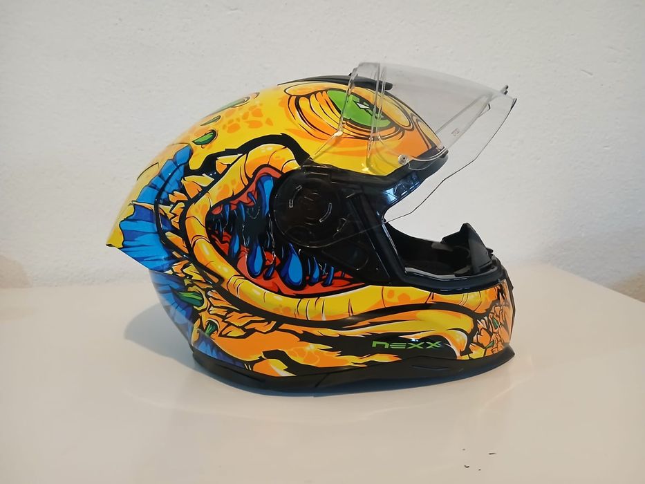 Capacete mota nexx