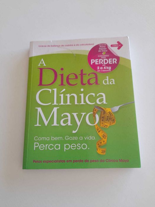 Livro "A Dieta da Clínica Mayo"