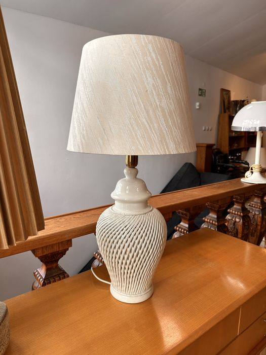 Wloska unikalna lampa stołowa z lat 80-tych