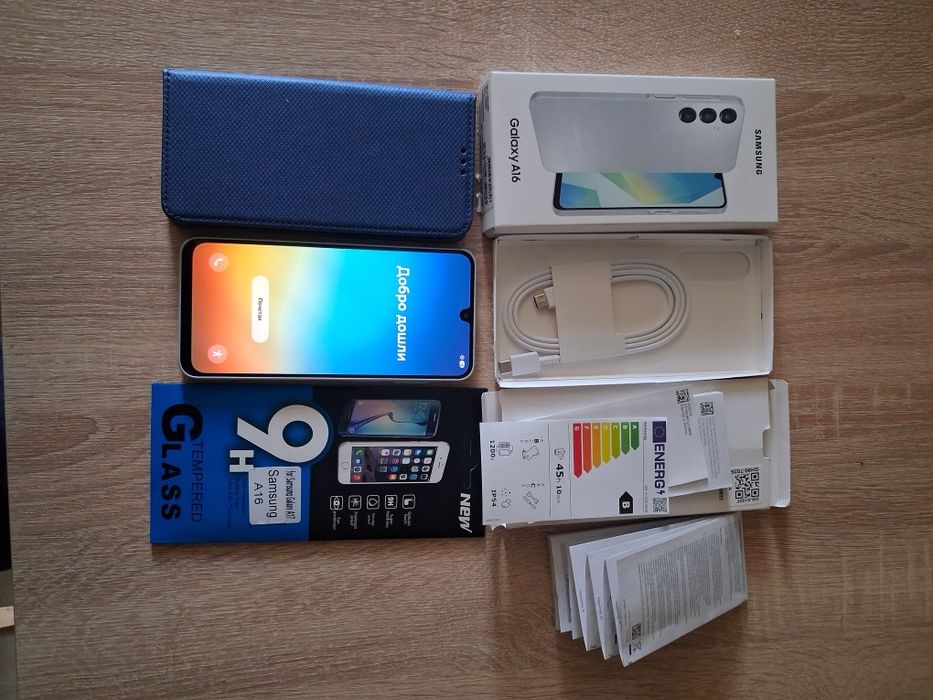 Smartfon Samsung Galaxy A16 Nowy +ETUI i  szkło hartowane.