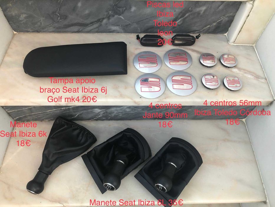 Accoudoir Central Pour Ibiza 4 Iv 6J | Accessoire Console De Rangement