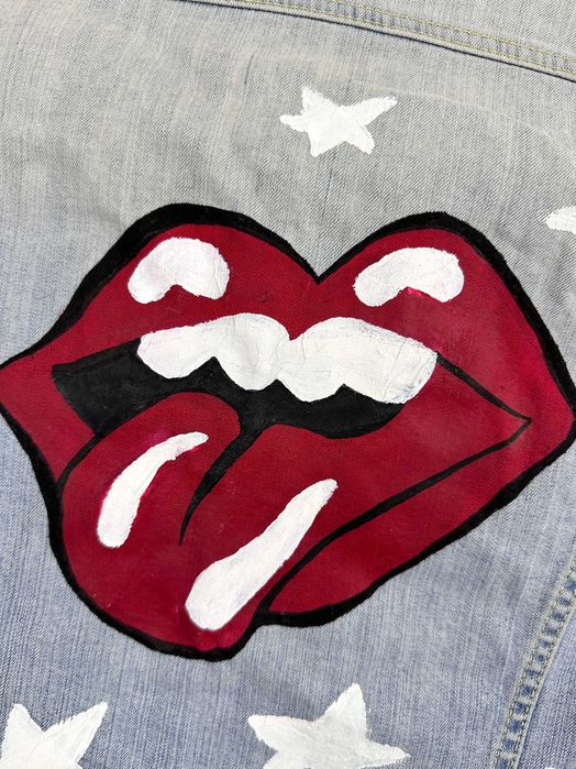 Kurtka jeansowa LEE The Rolling Stones katana damska r. S