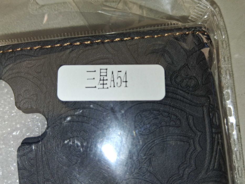 E140 Etui Pokrowiec Do Samsung Galaxy A54 Czarne