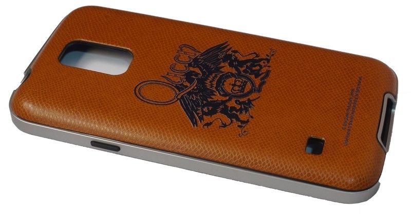 Avoc Barcelona Queen Crest Samsung Galaxy S5 Brown