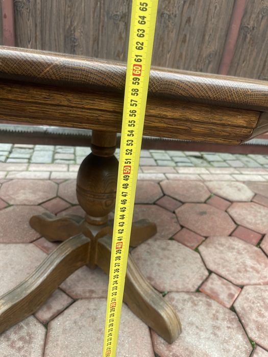 Столик журнальний, дубовий