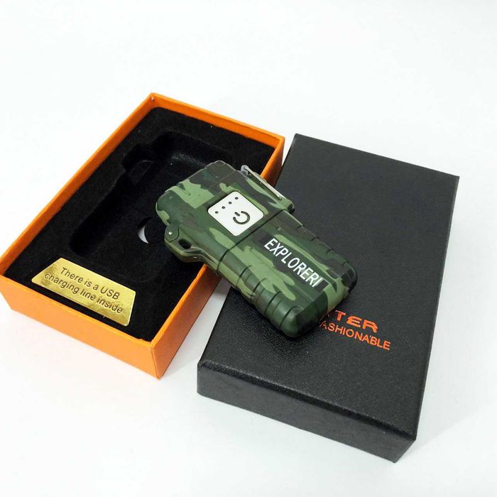 Зажигалка импульсная JL317 Explorer в подарочной упаковке.