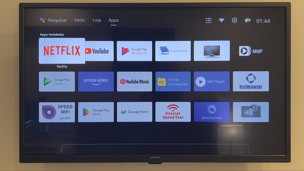 H I T A C H I 32HAE4351 Android Smart TV 32 polegadas