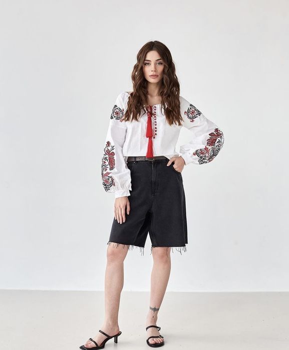 Жіноча вишиванка, вишита сорочка, женская блузка вышиванка