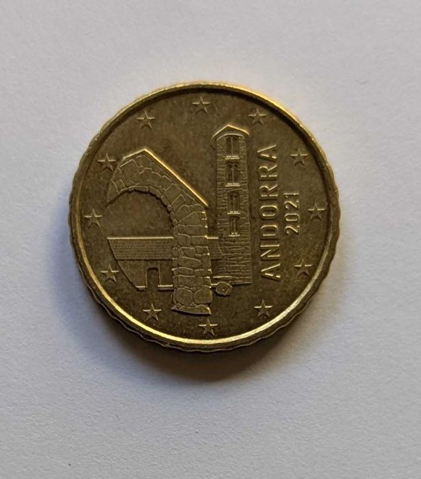 Moeda 10 Cêntimos / 0,10€ - 2021 - Andorra - Euro