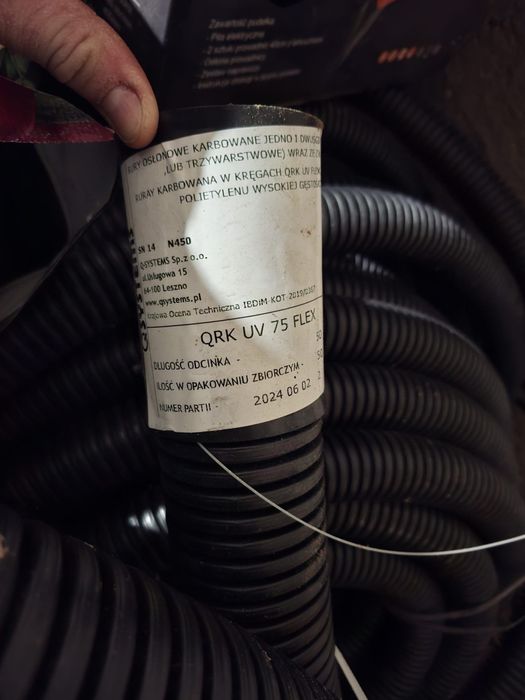 Rura osłonowa karbowana