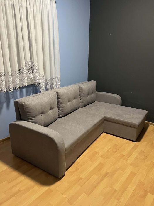 Narożnik kanapa z funkcją spania