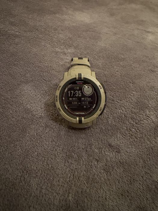 Годинник Garmin Instinct 2 Solar Tactical Coyote Tan