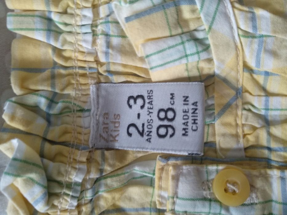 Urocza bluzeczka Zara rozm. 98