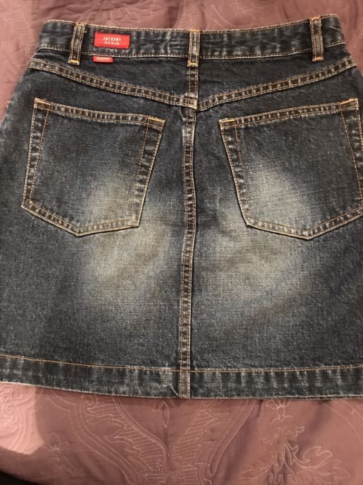 Jeansowa spódnica jackpot