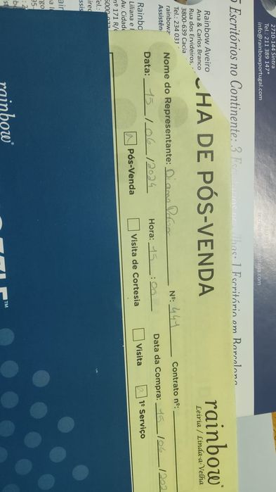 Aspirador Rainbow como nova