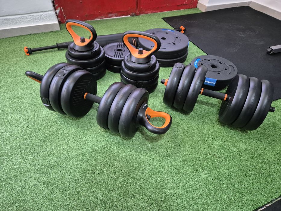 Kit musculação ajustável