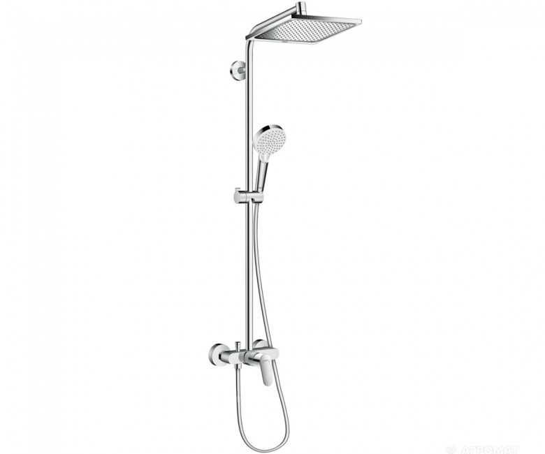 Душова система Hansgrohe Crometta E 240 1jet зі змішувачем, (27284000)