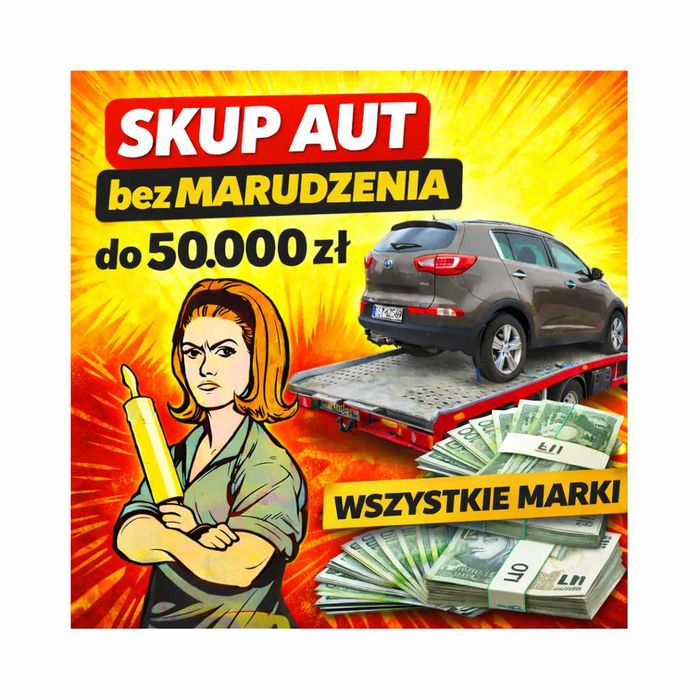 SKUP AUT samochodów * Jeszcze Dziś Kupimy Twoje Auto - BEZ MARUDZENIA*