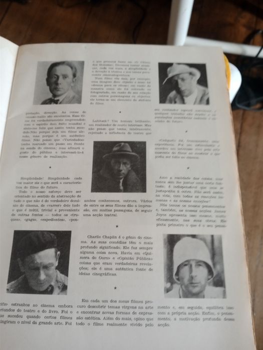 Lote prospectos catálogos  de cinema antigos