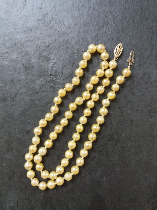 Naszyjnik z pereł hodowlanych