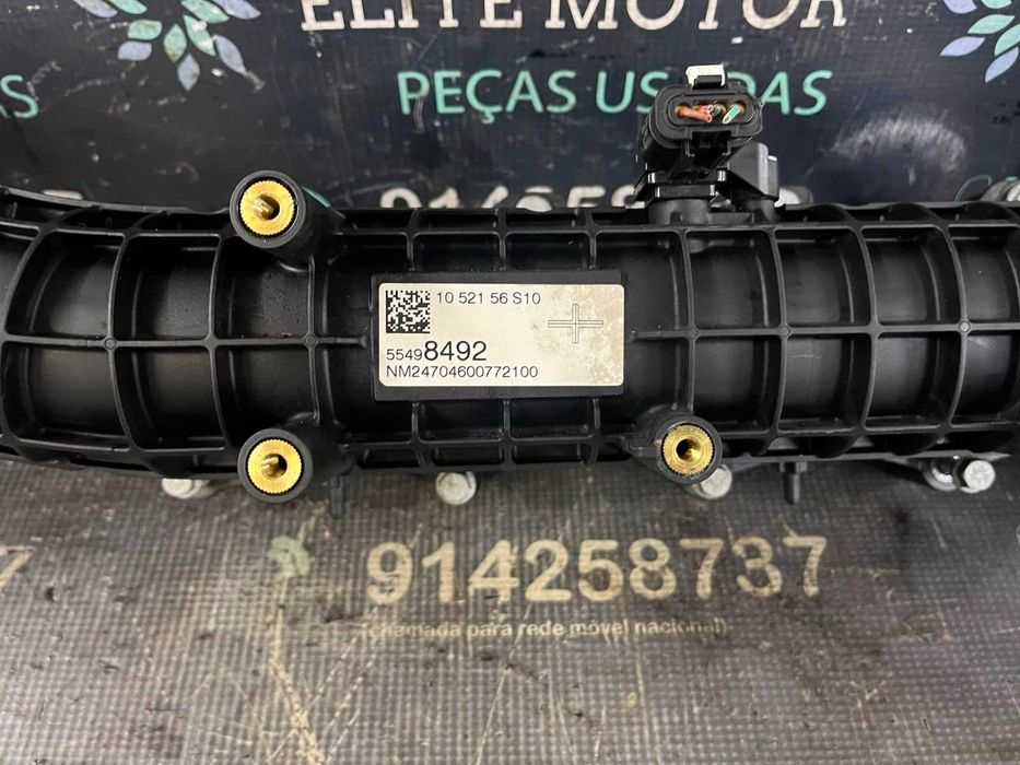 Coletor admissão usado B16DTH OPEL ASTRA 1.6 CDTI 136CV MOKKA ZAFIRA 55498492