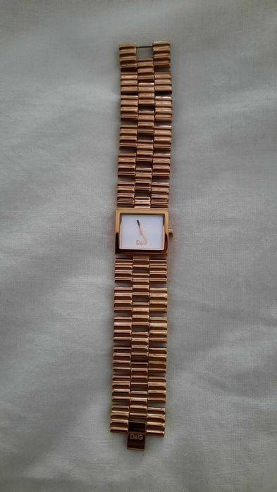 Relógio autêntico DG Dolce Gabbana dourado