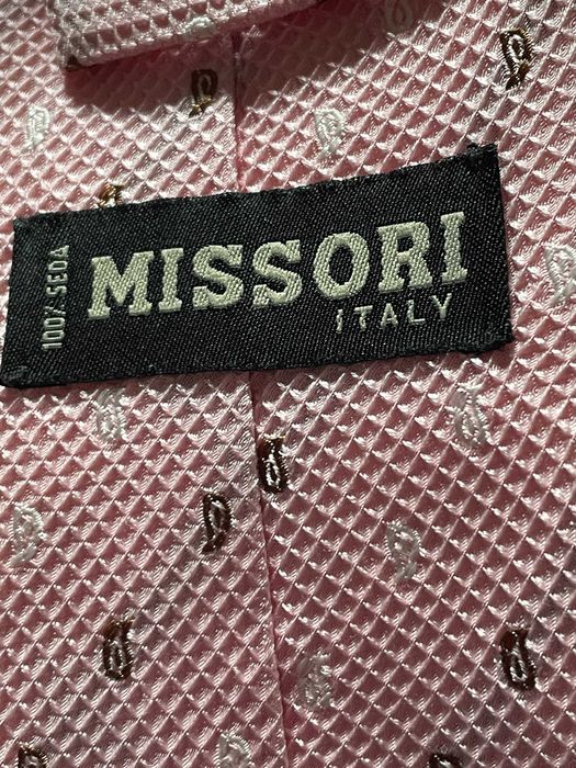 Lindíssima gravata 100% seda, marca Missori, Italia