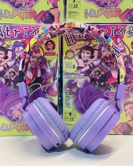 Auscultadores K-POP Huntrix - Novo e Selado (Envio grátis)