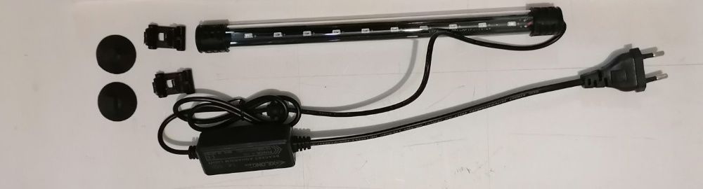 Погружная лампа Xilong 14-57 см (бело-сине-розовый) и синие