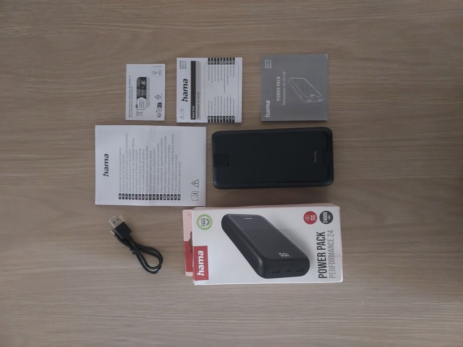 Power Bank Hama 24000 mAh – Bateria Externa | Smartphone / Tablet