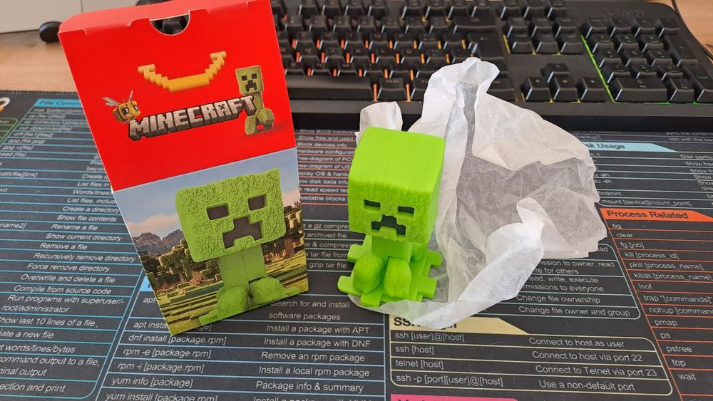 Creeper Minecraft - McDonald's