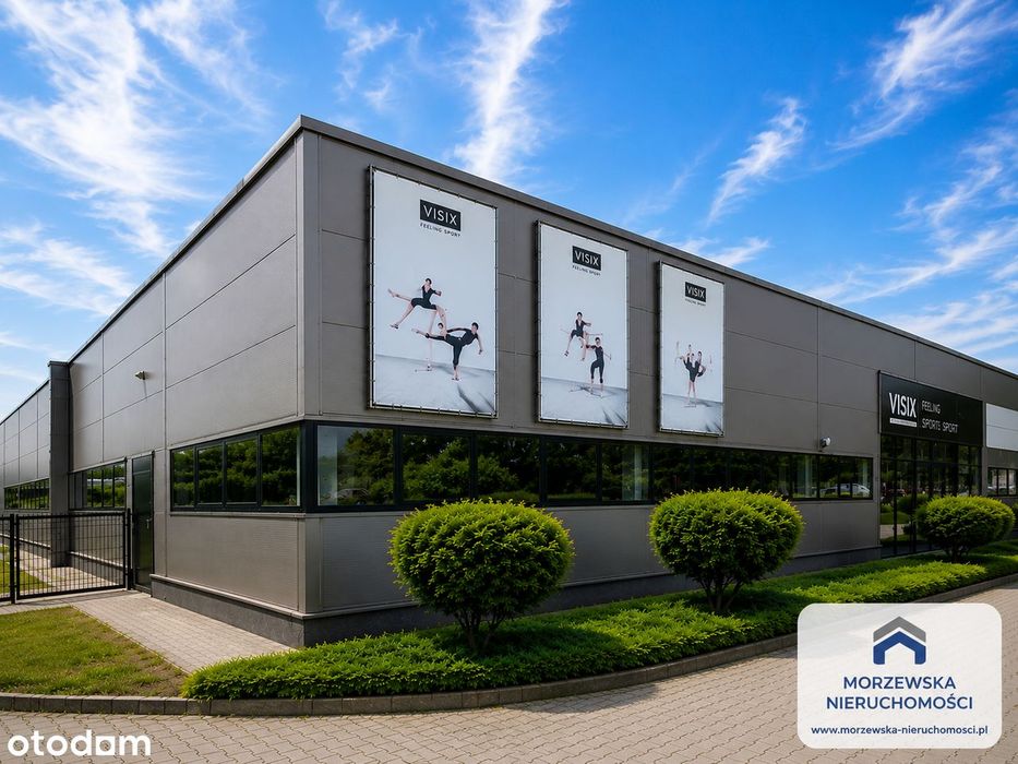 Nowoczesna hala 1170m² | Gotowy DOCHÓD z najmu | Rozbudowa +670m²