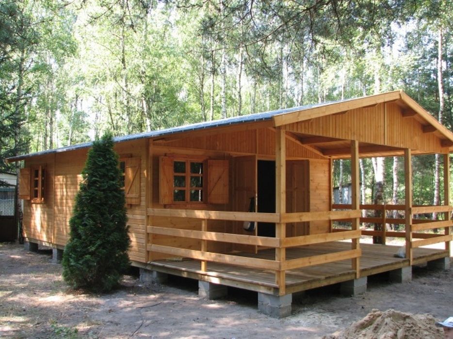 domek drewniany letniskowy drewniane dom domki domy z drewna WARBIT