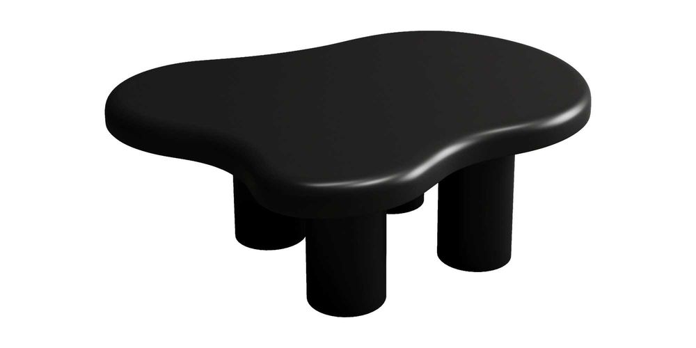 ZZ2399 - Vercelli, Stolik kawowy 100 cm, czarny