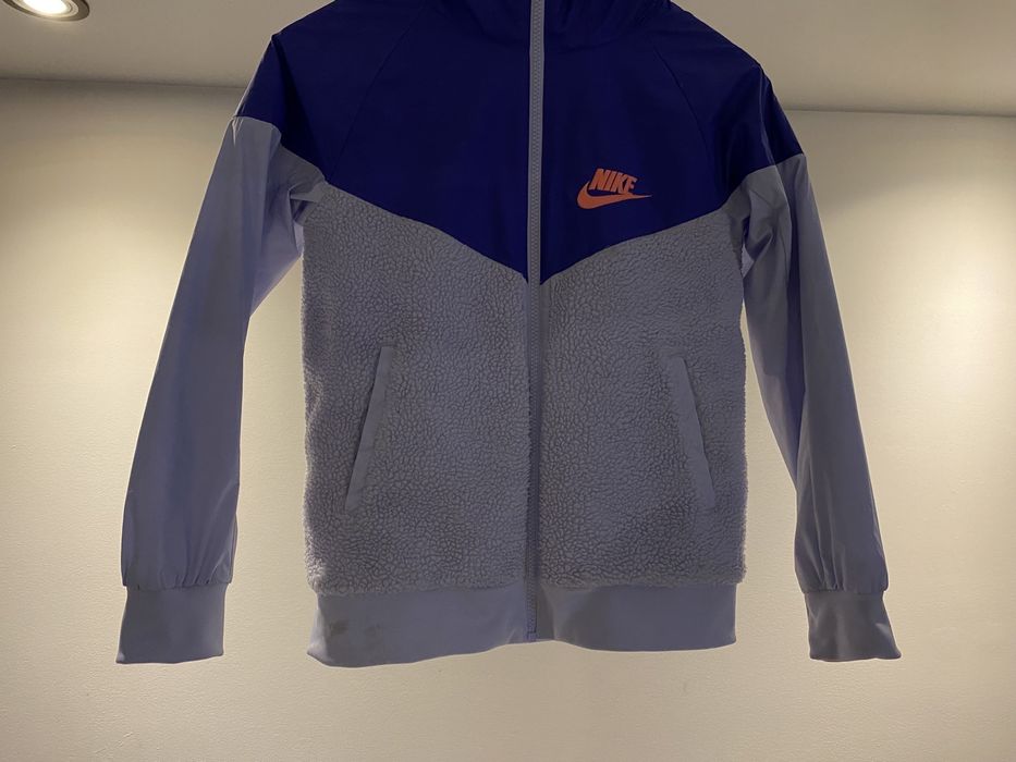 Kurtka nike niebieska