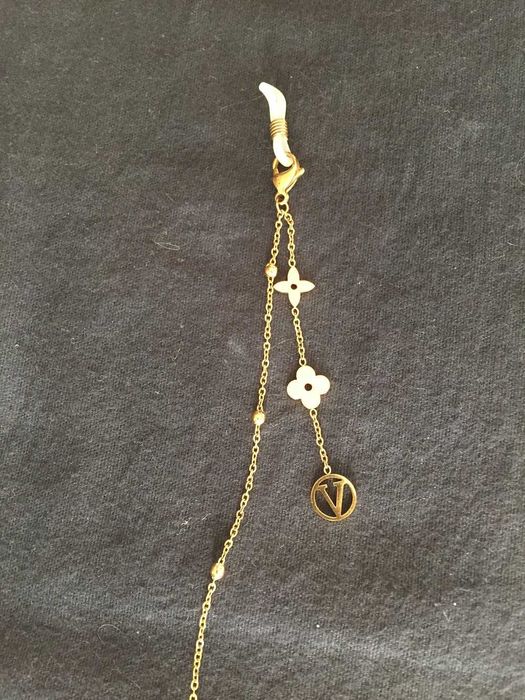 Fio dourado suporte óculos de leitura ou de sol