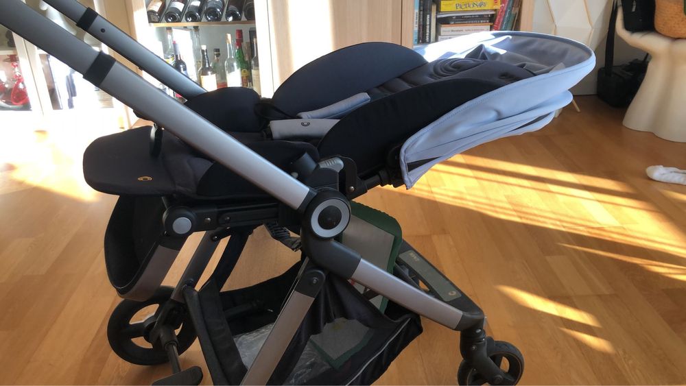 Carrinho de bebé CAVOE OSIS com adaptadores para ovo