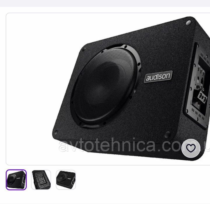 Активний сабвуфер audison apbx 10 as2