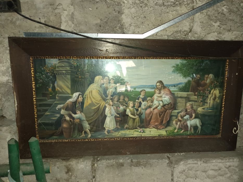 Sprzedam bardzo stary obraz, Antyk