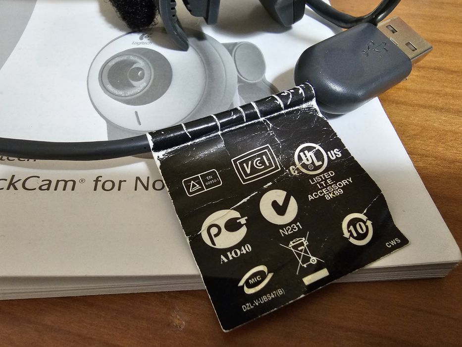 Câmera Logitech QuickCam