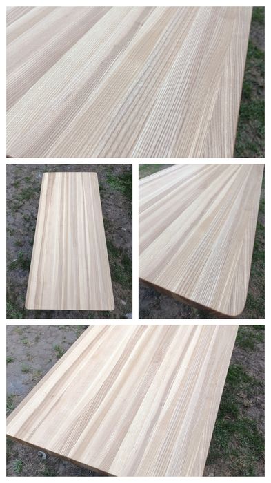 Меблевий щит, сходинки, підвіконня, стільниця, стіл, рейка з ясеня