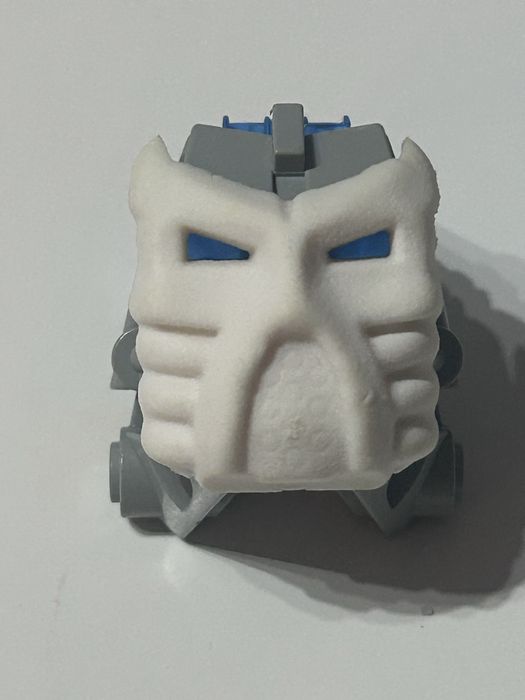 biała maska LEGO Bionicle Krana Ca (część nr 42042ca)