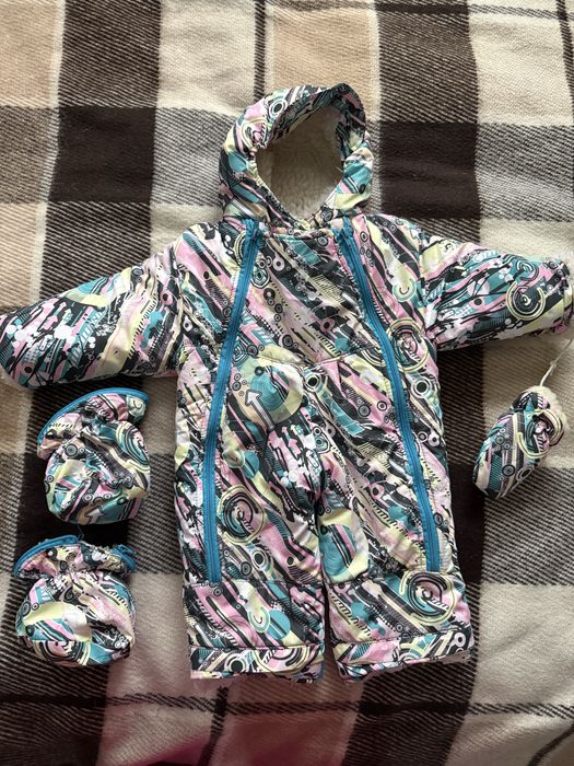 Зимовий дитячий комбінезон