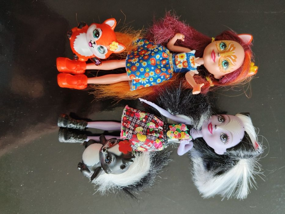 Lalki  Enchantimals Felicity Fox, Sage Skunk, Jelanie Jellyfish