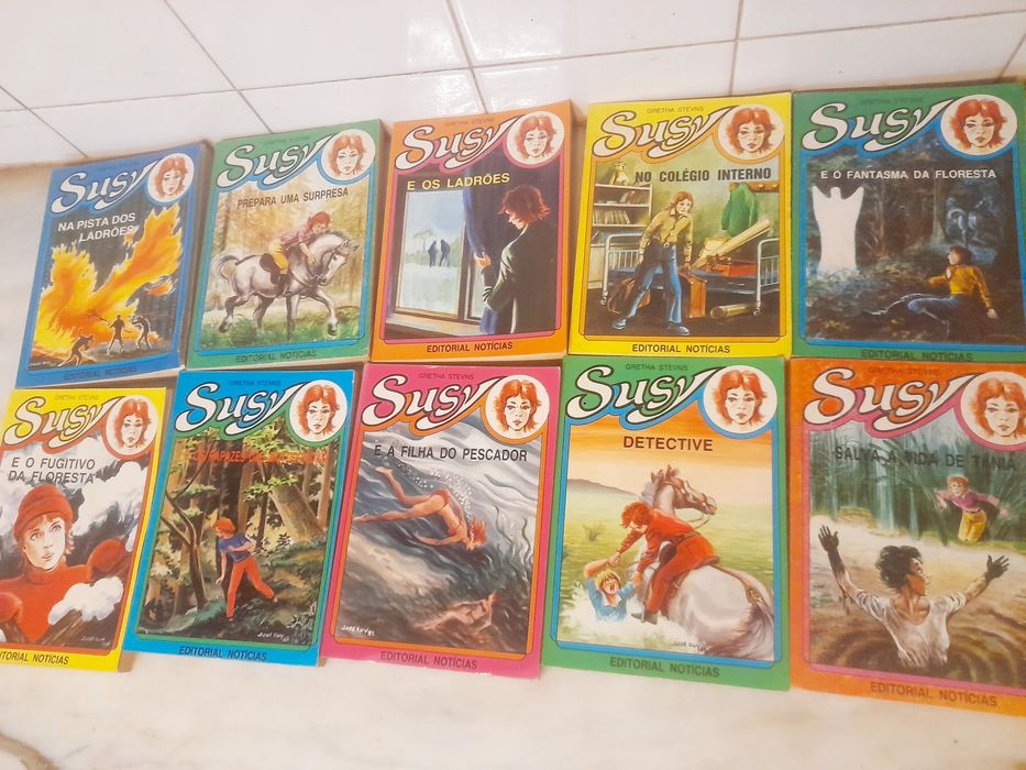 Conjunto de 10 Livros Infantis Colecção Susy
