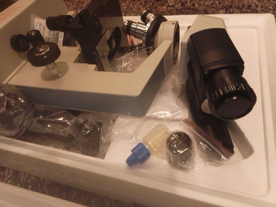 Microscópio 200€. Oportunidade